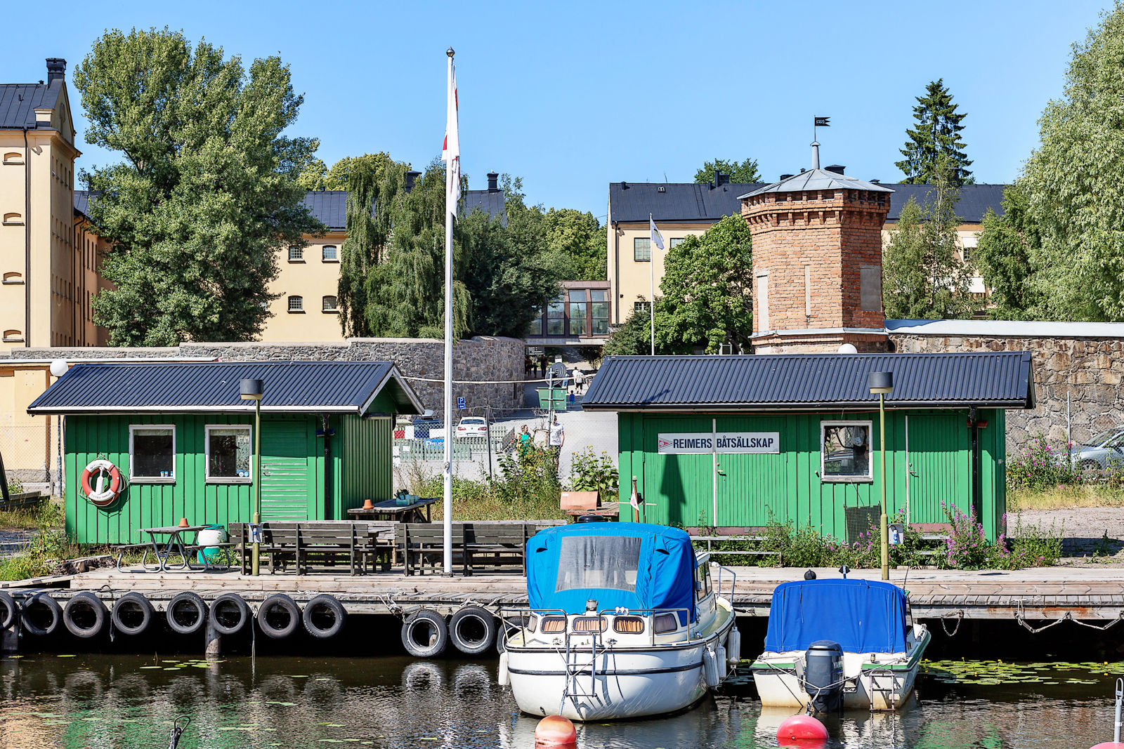 Båtklubb på Reimersholme