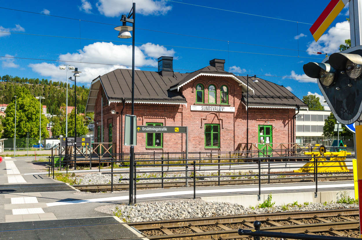 Västra station