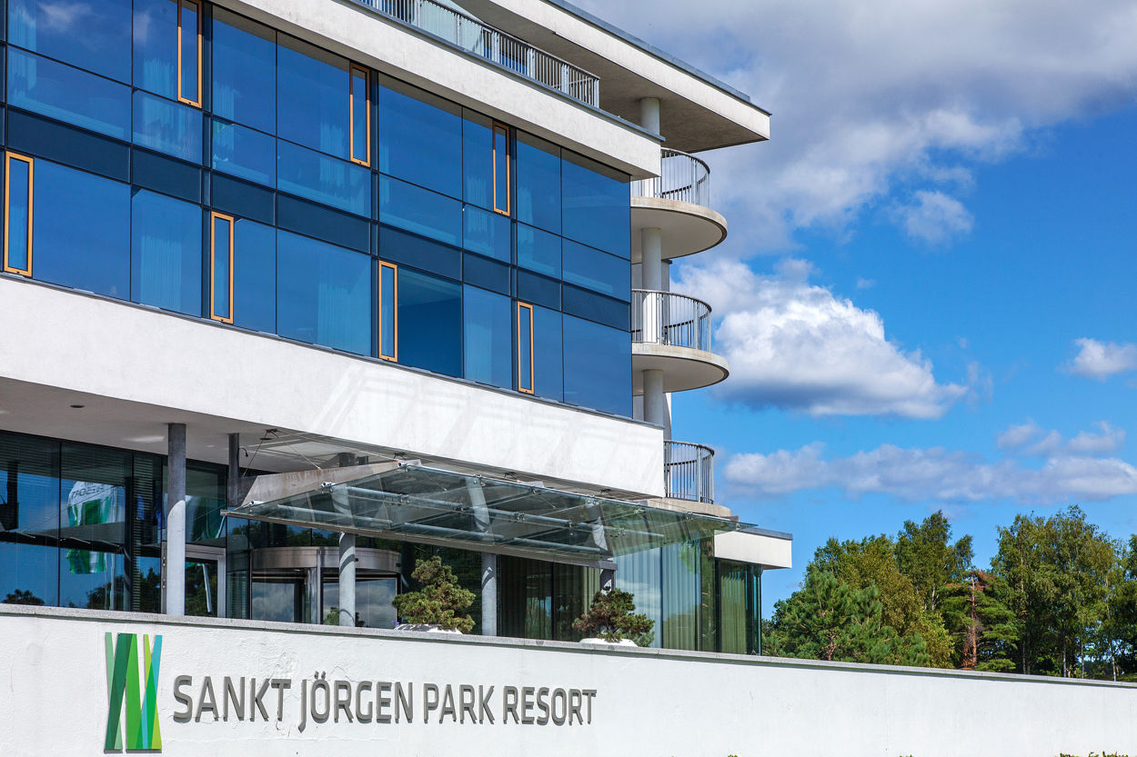 Sankt Jörgen Park med hotell, spa, gym och golf